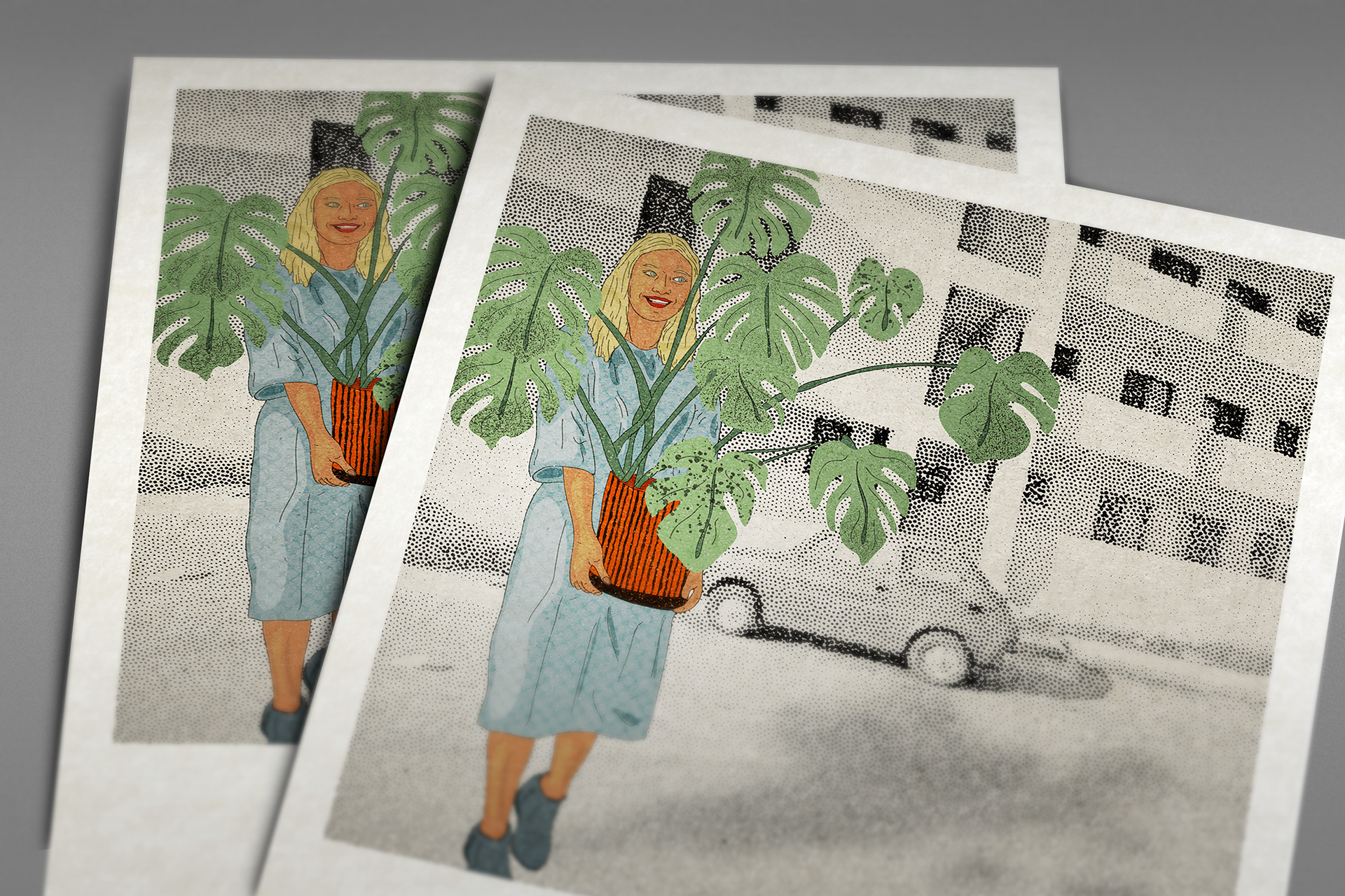 monstera girl